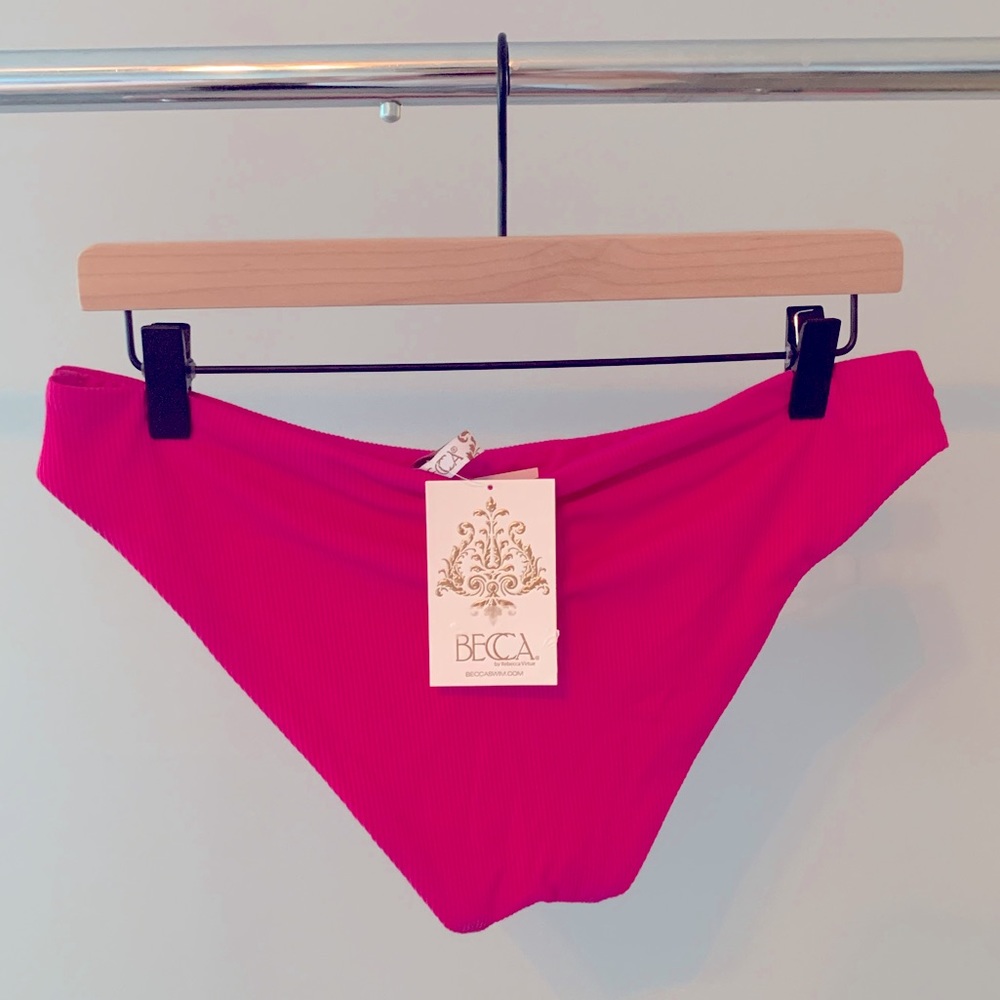 Becca Adela Hipster Bikini Bottom, Size Large.